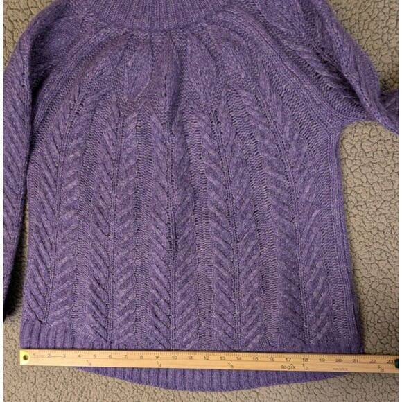 Tuckernuck Purple Turtleneck Sweater - Picture 9 of 12